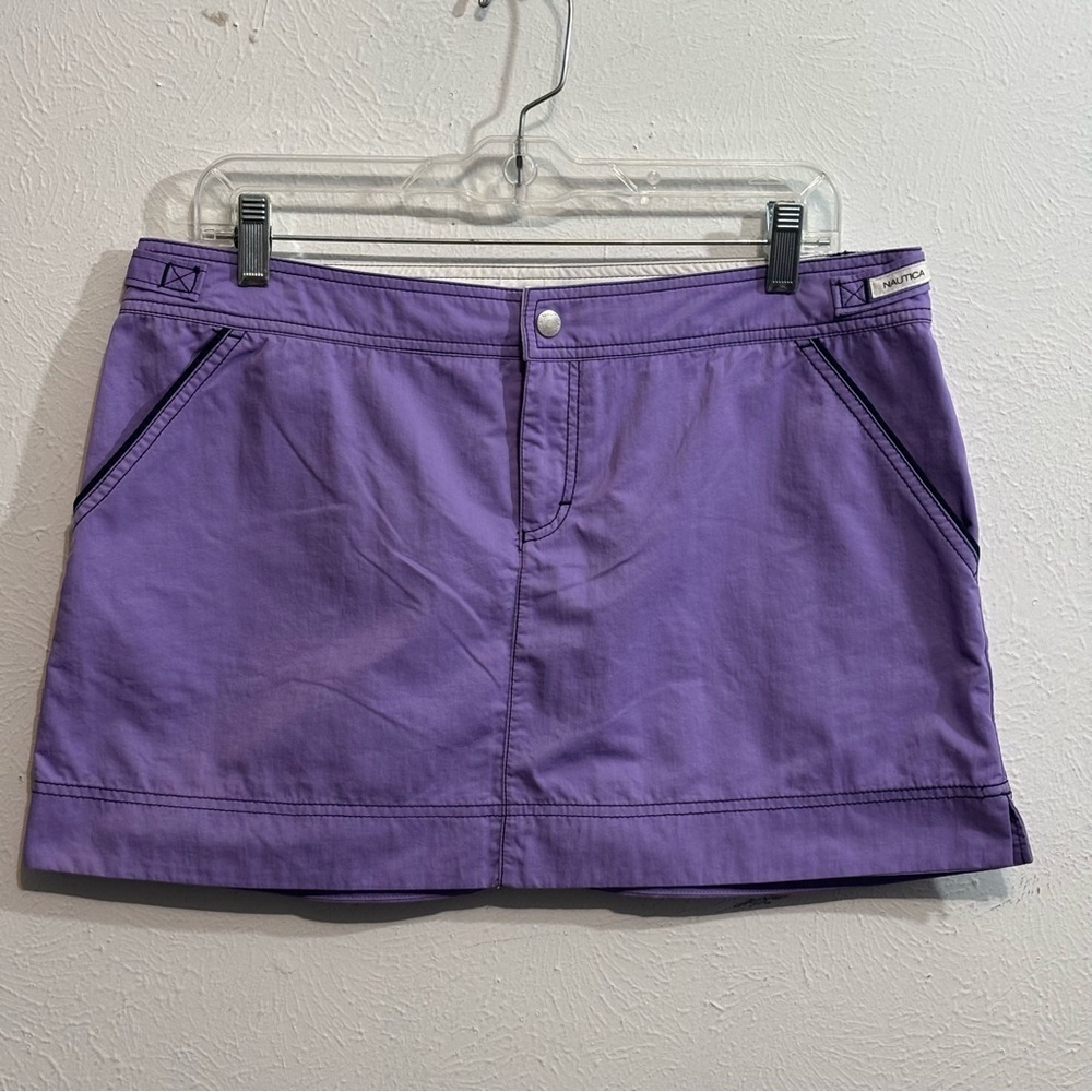 Nautica Light Purple Swim Skirt/ Coverup or Summer Skirt, Size M